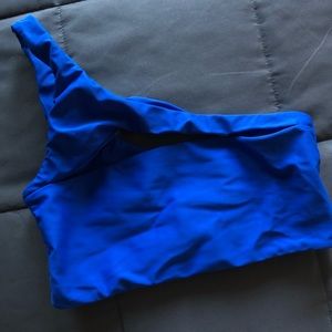 Mikoh Blue Bikini Top